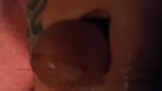 Masterbation of lance small penis