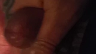 Masterbation of lance small penis