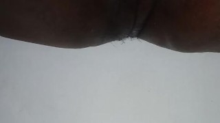 Rubbing my fat wet pussy