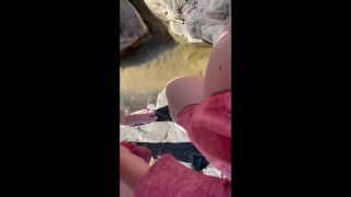 Spring Risky Outdoor Nudity, Exploring & Fucking