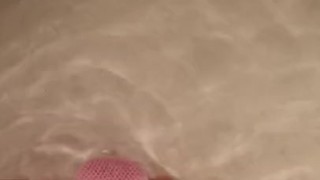 Washing my dirty smelly feet in the shower