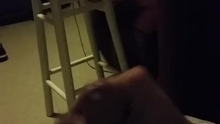 Jerking off this thickness lots of cum