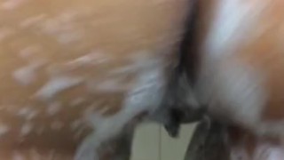 Big booty teen shower