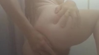 Sexy shower anal