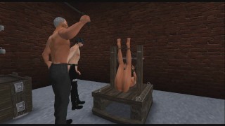 Pantyhose Encasement Flogging Phantasy