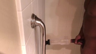 Shower Fleshlight Fuck
