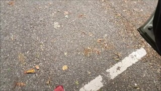 Public Fuck & Cream Pie in Outside Car Park