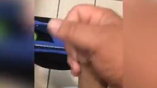 Cumming in a hotel