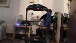 Io sul tapis roulant