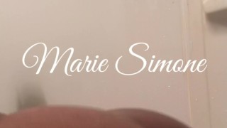 Sexy Black Bubble Butt Marie Simone Splashing in Bath Tub.