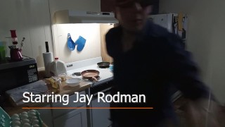 cooking breakfast