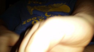 Playing with my dick!