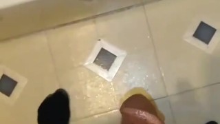 Young casual black dick play