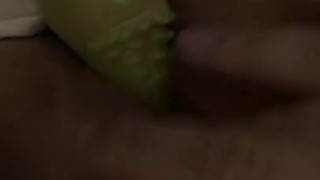 Cumming on my Glow-in-the-dark dick