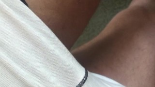 Showing Opium Underwear and teasing dick