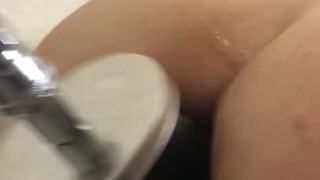 Dp dildo fuck machine