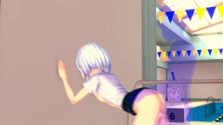 3D Hentai - Zina Void - ( Dumbbell Nan Kilo Moteru? / Koikatsu )