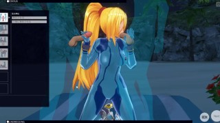 [CM3D2] - Metroid Hentai, Samus Aran Gangbang Fun