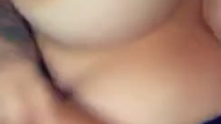 Dildo titty play