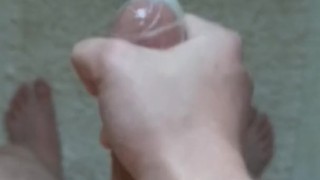 Cumming twice in a condom