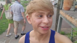 Daniel Hausser MY DICK WONT GO DOWN in public! Boyfun BTS solo scene