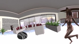 VR 360 Lesbian Milf JOI