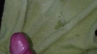 Morning cumshot