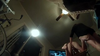 SUBMISSIVE HUSBAND-Fisting a Sissy Big End up