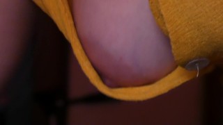 Mi  grandes tetas naturales sin sujetador