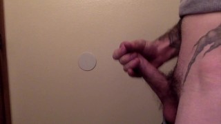 Lunch break turned into stroking my cock and messy cum for you (Quick clip)