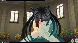 [CM3D2] - Date A Live Hentai, Outdoor Fun With Kurumi Tokisaki
