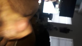 Cumming hard watching my wife fuck her lover