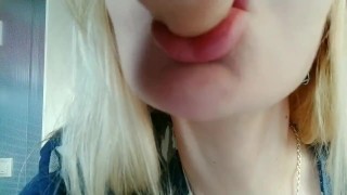 An cute elder stepsister unloads step-bro's balls "training" before her date