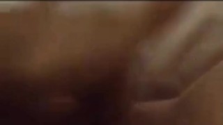 Naughty teen listening to fucking next door