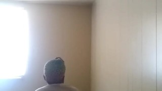 Making my lil booty move