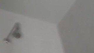 jerking off in the shower