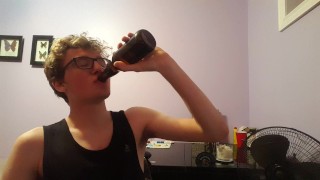 CRACKING A COLD ONE FOR PEWDIEPIE'S WEDDING (STRAIGHT DRAINED HER)