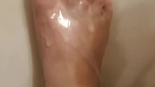 Sexy soapy feet