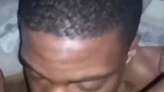 First time eating pussy with sound