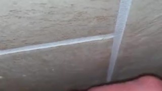 Dirty Young Twink Jacks Off in Shower