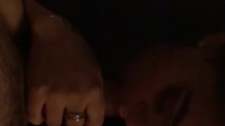 Hot latina milf quick BJ