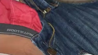 Sensual self handjob