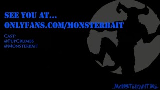 Horny bat monster takes pup for a ride! Preview