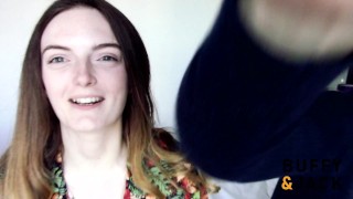 Buffy LeBrat and Jack Rush Introducing themselves - SFW Bloopers