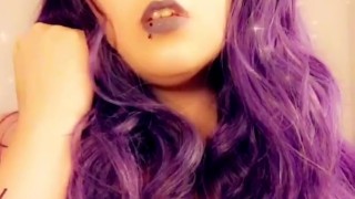 Horny Slut Plays With Tits on Snapchat