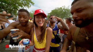 Fucking at Street Parade and 2 fans caught and recorded us ...