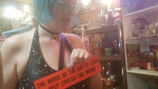 Seattle Ganja Goddess gets new glitter Converse! New shoes, shoe licking