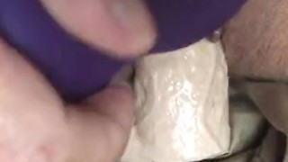 Sitting on that fake dick