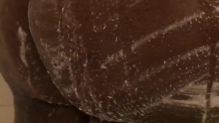 Soapy ass worship