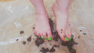 Fun with chocolate mints